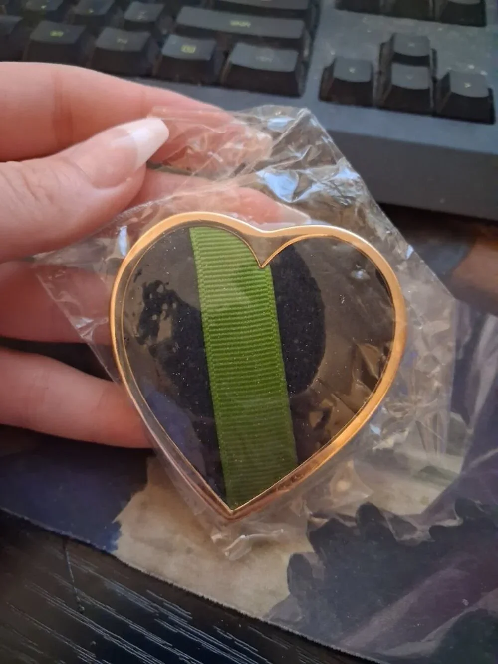 Large Heart brooch